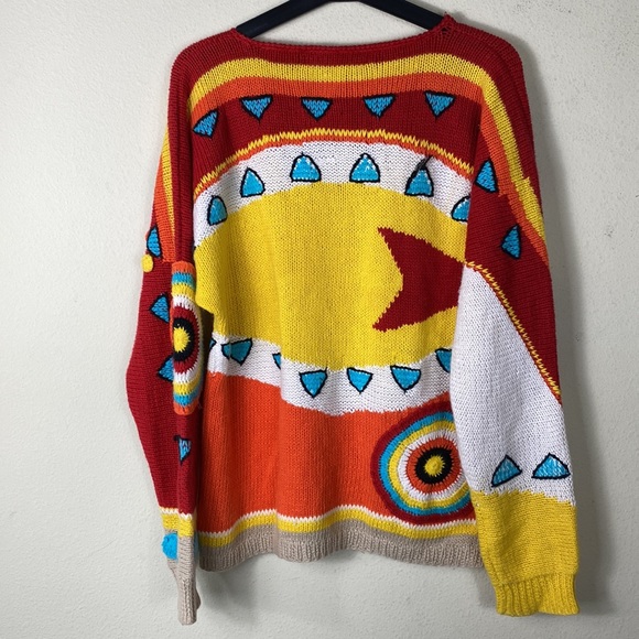 I. B. Diffusion Colorful Sweater. Size M. - Picture 5 of 5